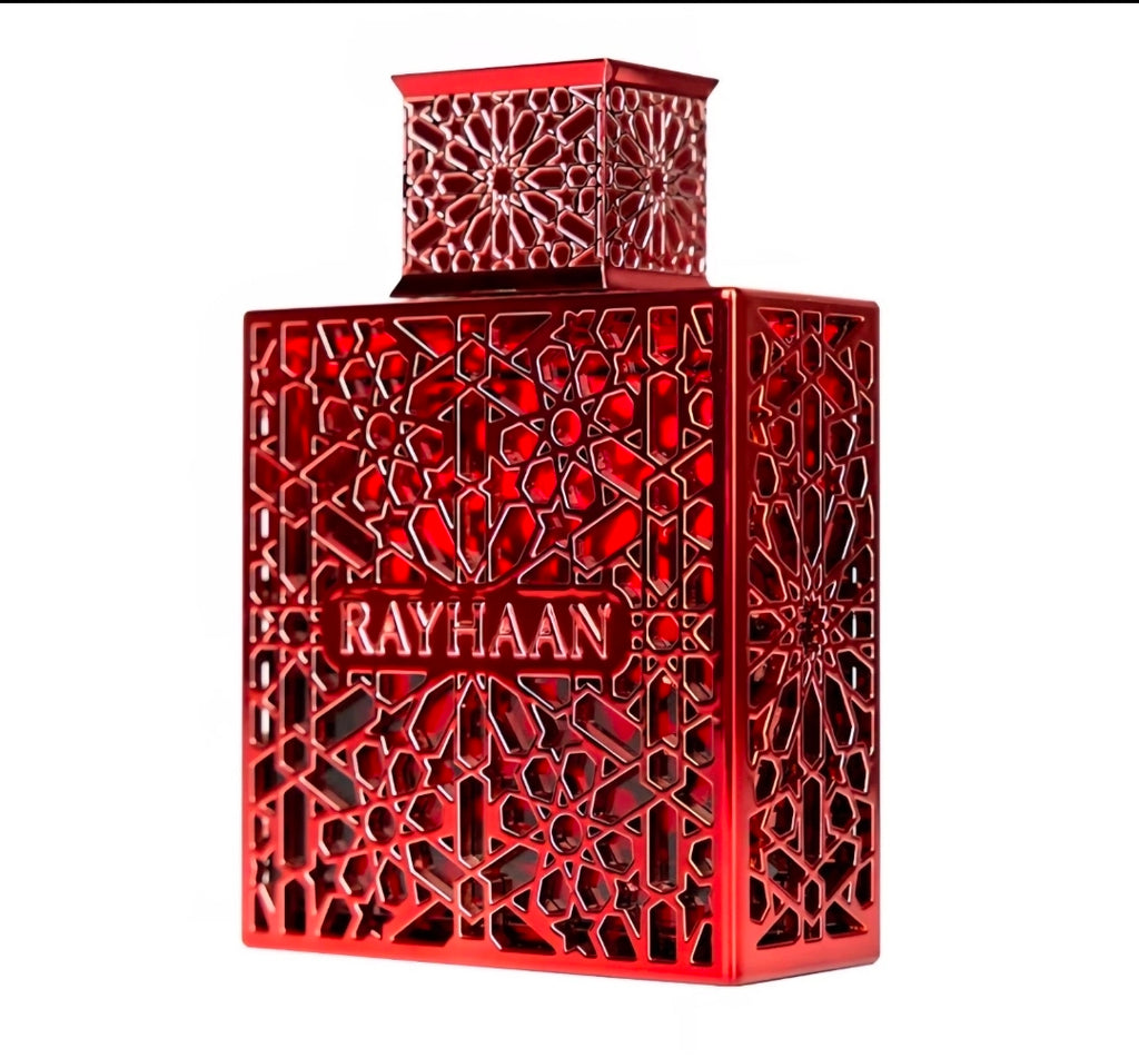 Rayhaan Crimson Eau de Parfum EDP Spray for Unisex 3.4 oz / 100 ml