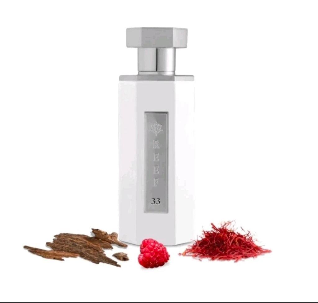 REEF 33 WHITE PERFUME 100ML | UNISEX | SEALED | UK SELLER | 100% AUTHENTIC