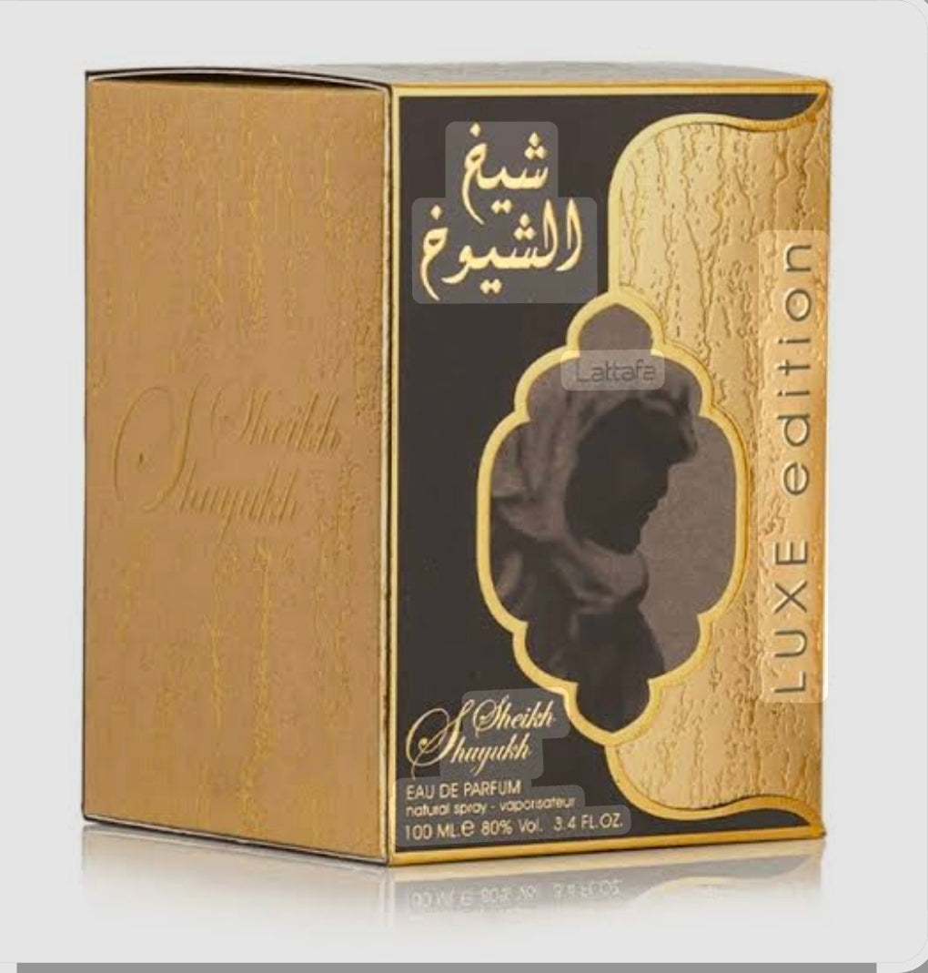 Sheikh Al Shuyukh Luxe Edition 100ml EDP By Lattafa | Unisex Oriental Perfume