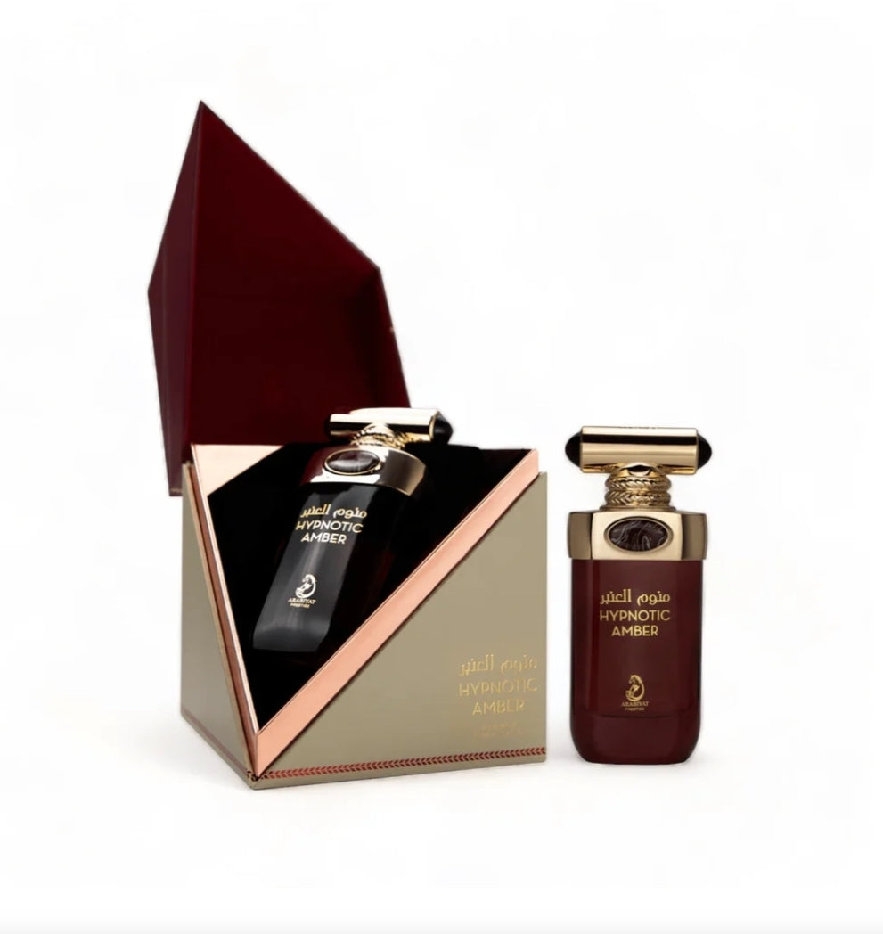 Hypnotic Amber EDP 100ml Men Women Perfume Jasmine Patchouli Arabiyat Prestige