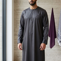 Ayaan men thobe black
