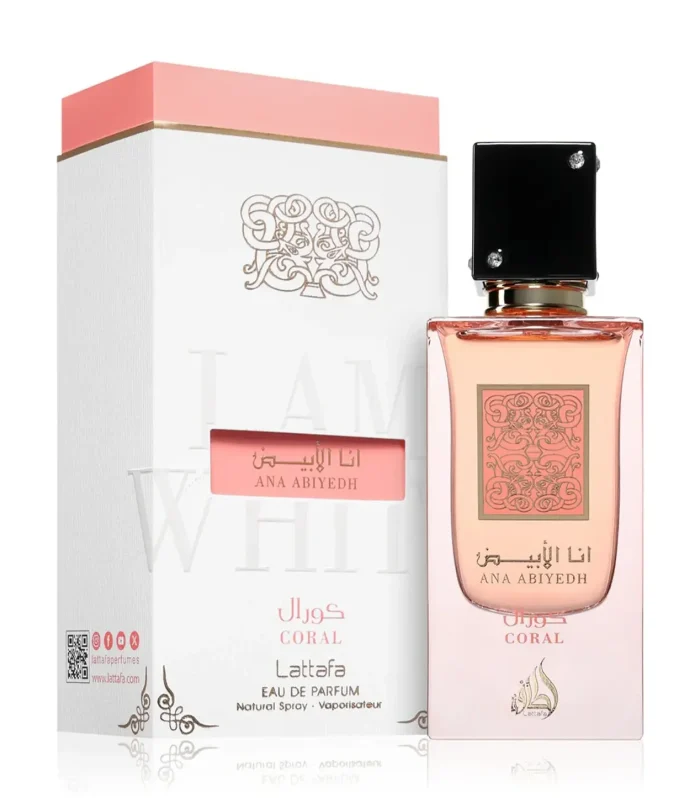 Ana Abiyedh Coral Perfume 60ml EDP Lattafa