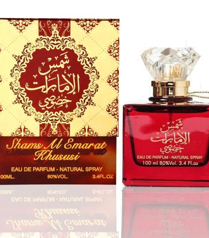 Shams Al Emarat Khususi Red Oud EDP 100ml by Ard Al Zaafaran