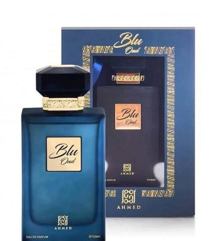 Ahmed Al Maghribi Blu Oud Perfume 100ml Long-Lasting Arabian Fragrance
